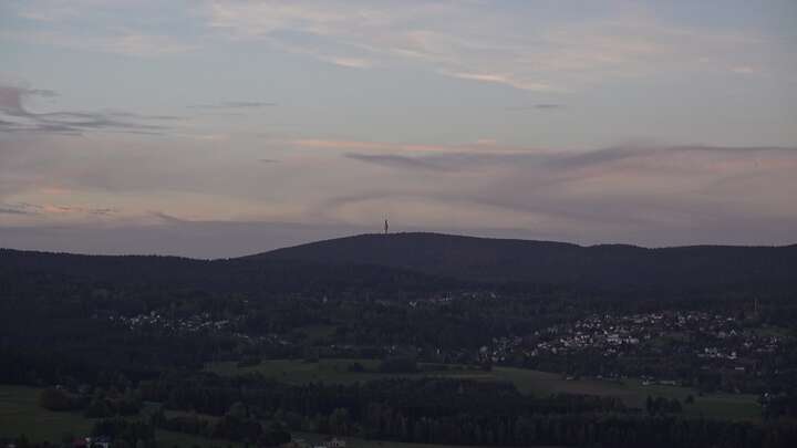 Mehlmeisel Klausenlift snow cam captured at 26 September 2026 at 7:04 pm GMT+2