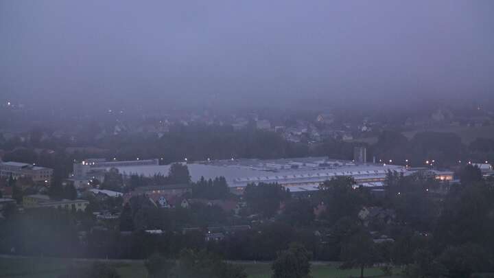 Neustadt in Sachsen Götzinger Höhe snow cam captured at 16 September 2026 at 7:27 pm GMT+2