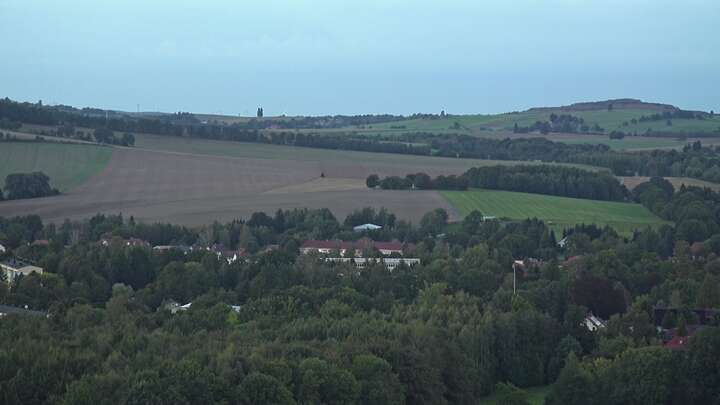 Neustadt in Sachsen Götzinger Höhe snow cam captured at 18 September 2026 at 7:28 pm GMT+2