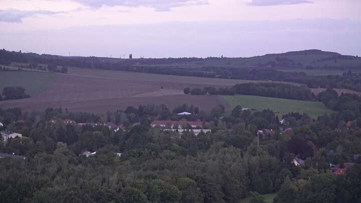 Neustadt in Sachsen Götzinger Höhe snow cam captured at 21 September 2026 at 7:22 pm GMT+2