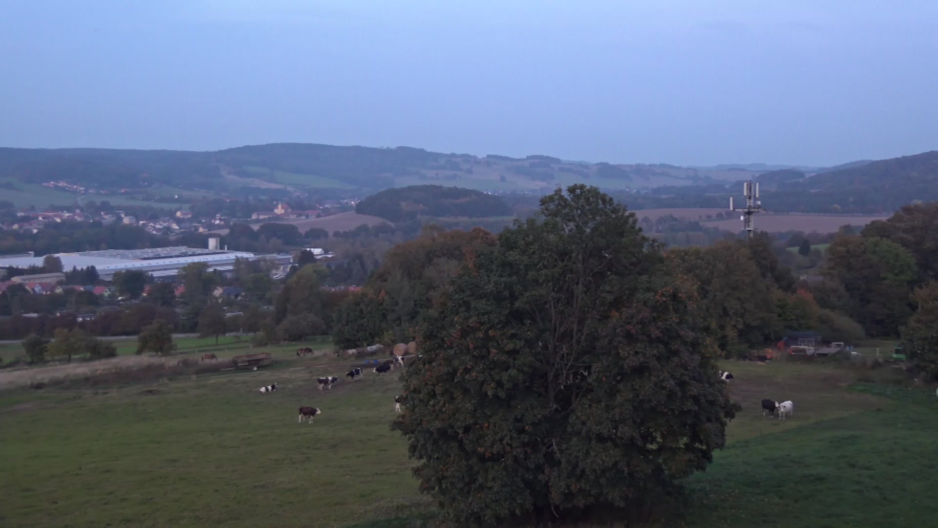 Neustadt in Sachsen Götzinger Höhe snow cam captured at 4 October 2026 at 6:46 pm GMT+2