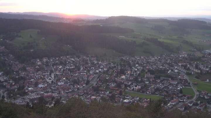 Oberstaufen Oberstaufen snow cam captured at 18 September 2026 at 7:44 pm GMT+2