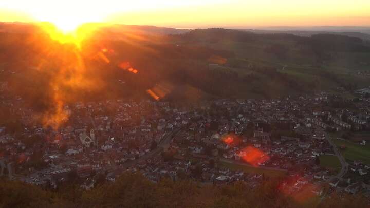 Oberstaufen Oberstaufen snow cam captured at 27 September 2026 at 7:08 pm GMT+2