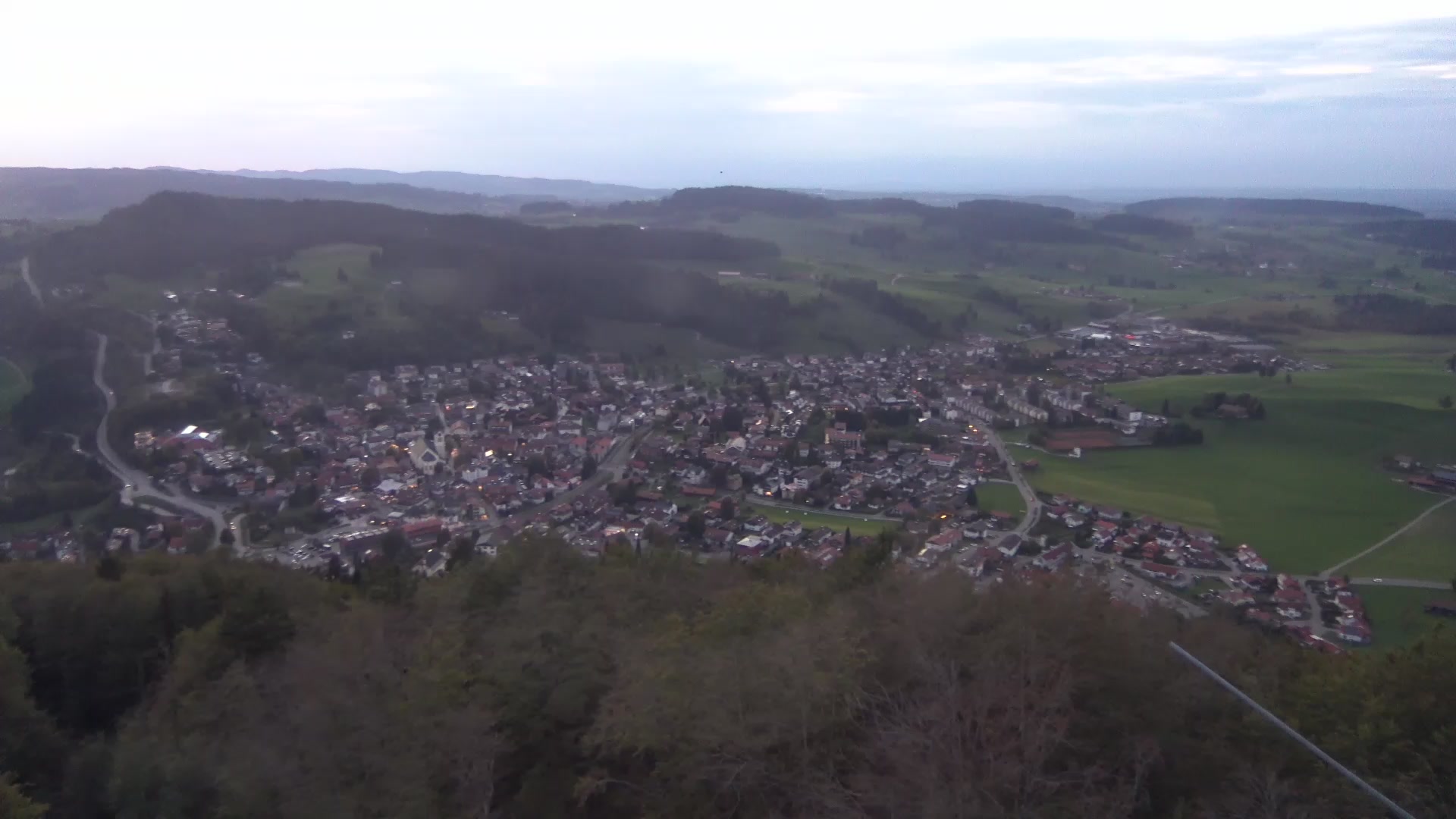 Oberstaufen Oberstaufen snow cam captured at 4 October 2026 at 7:06 pm GMT+2
