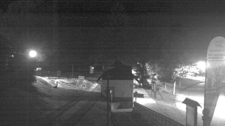 Oberwiesenthal Blick zum Fichtelberg snow cam captured at 14 September 2026 at 11:46 pm GMT+2