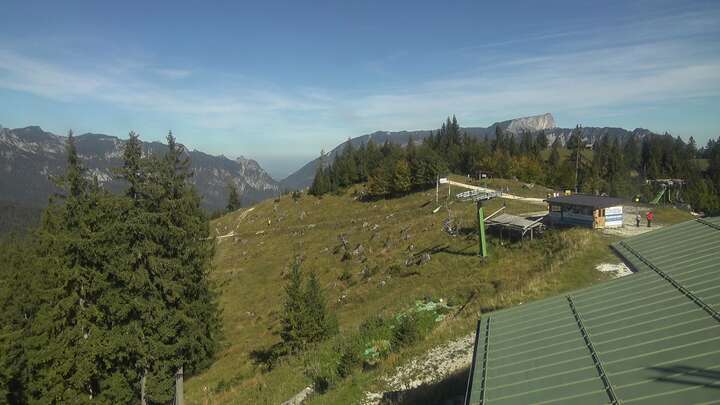 Ramsau bei Berchtesgaden Hochschwarzeck snow cam captured at 29 September 2026 at 12:33 pm GMT+2