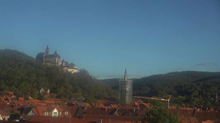 Wernigerode Diesterweg - Schule snow cam captured at 15 September 2026 at 6:13 pm GMT+2