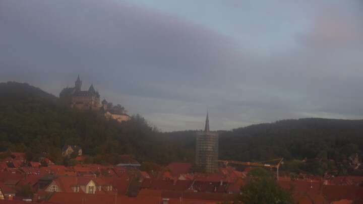 Wernigerode Diesterweg - Schule snow cam captured at 23 September 2026 at 7:24 pm GMT+2