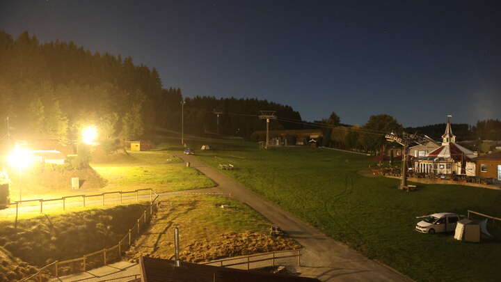 Winterberg Sesselbahn Rauher Busch snow cam captured at 25 September 2026 at 11:49 pm GMT+2