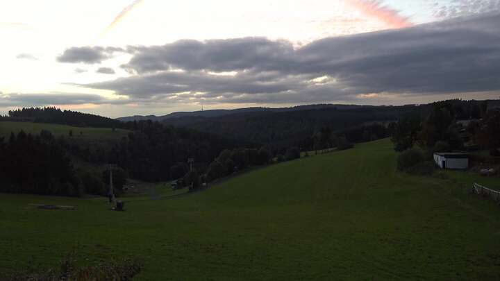 Winterberg Skikarussell Altastenberg snow cam captured at 14 September 2026 at 8:05 pm GMT+2