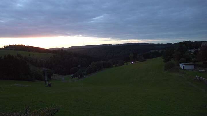 Winterberg Skikarussell Altastenberg snow cam captured at 18 September 2026 at 7:52 pm GMT+2