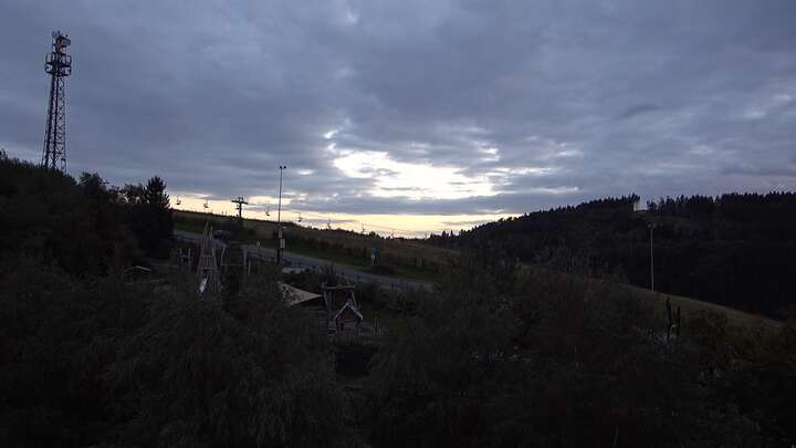 Winterberg Erlebnisberg Kappe snow cam captured at 18 September 2026 at 7:51 pm GMT+2