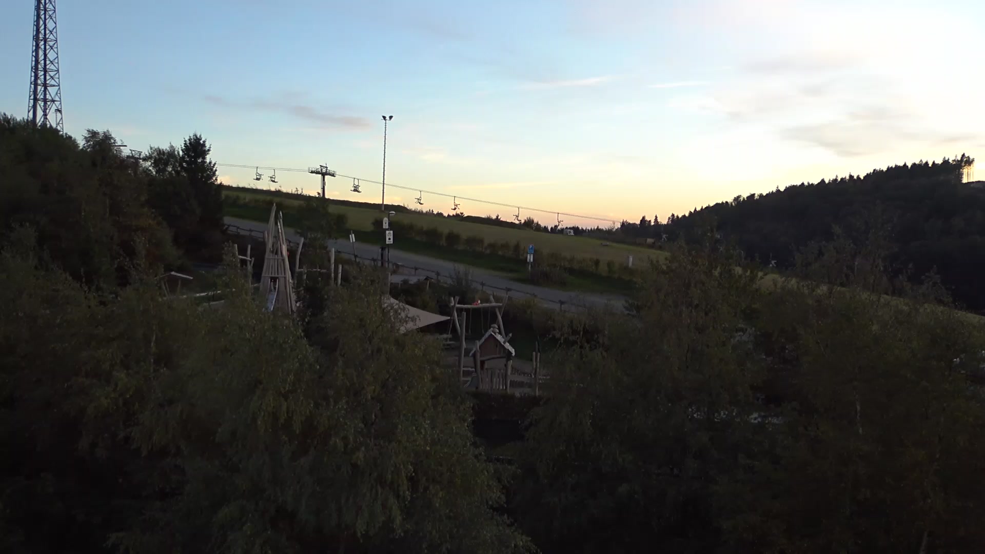 Winterberg Erlebnisberg Kappe snow cam captured at 5 October 2026 at 7:06 pm GMT+2