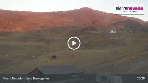 Sierra Nevada Zona Borreguiles snow cam captured at 12 September 2026 at 8:42 pm GMT+2