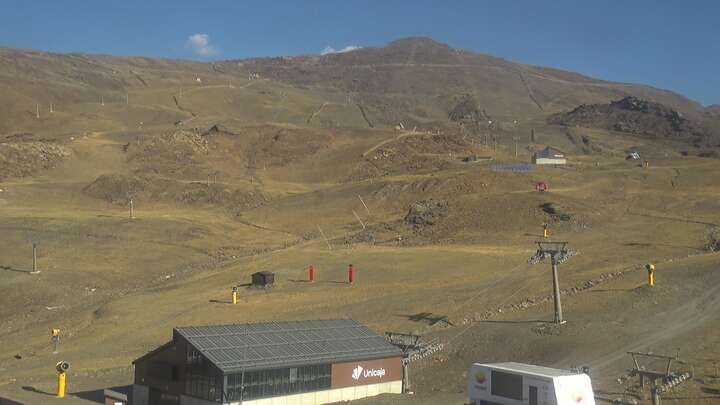 Sierra Nevada Zona Borreguiles snow cam captured at 15 September 2026 at 6:27 pm GMT+2