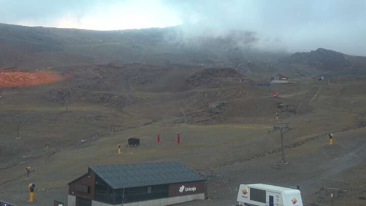 Sierra Nevada Zona Borreguiles snow cam captured at 20 September 2026 at 8:11 pm GMT+2