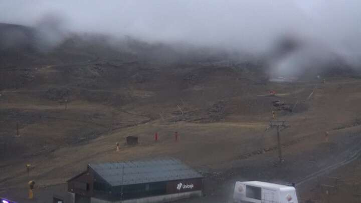 Sierra Nevada Zona Borreguiles snow cam captured at 28 September 2026 at 8:10 pm GMT+2