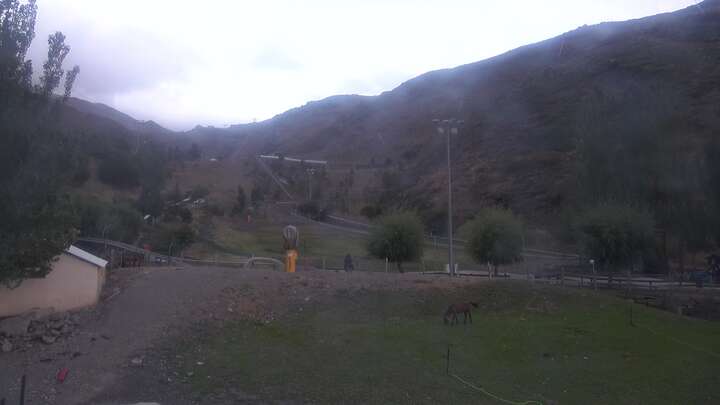 Sierra Nevada Mirlo Blanco snow cam captured at 18 September 2026 at 8:20 pm GMT+2