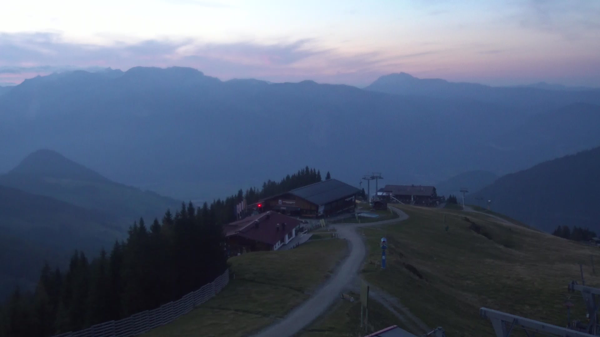 Alpbach Wiedersbergerhorn snow cam captured at 3 October 2026 at 7:11 pm GMT+2