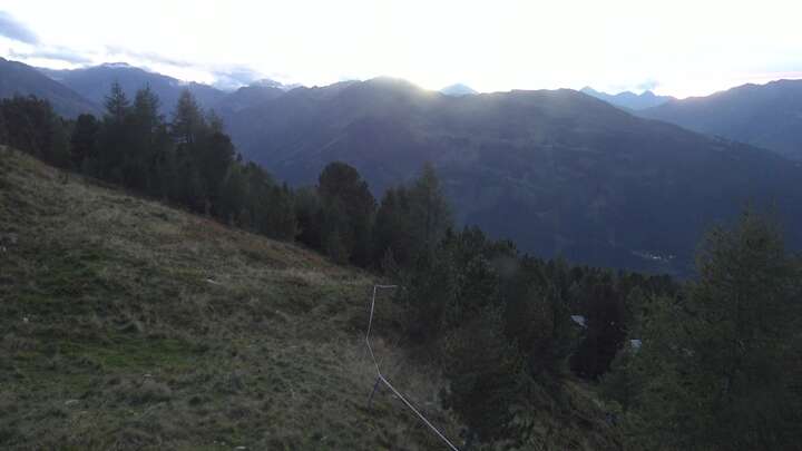 Bad Gastein Graukogel Upper Station snow cam captured at 19 September 2026 at 7:31 pm GMT+2