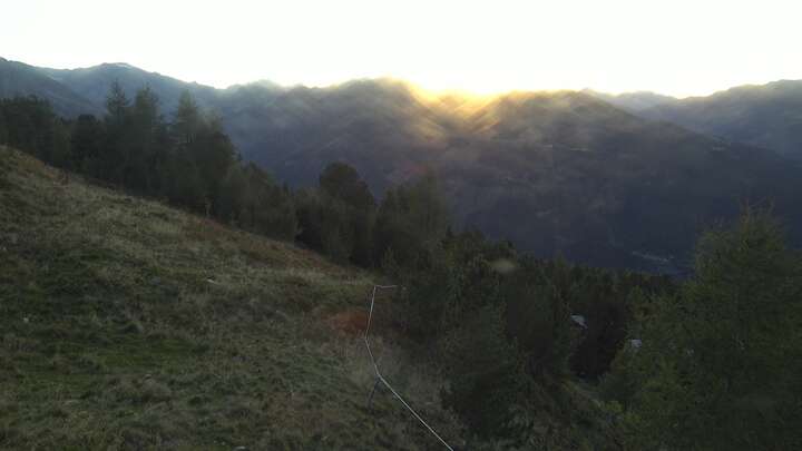 Bad Gastein Graukogel Upper Station snow cam captured at 23 September 2026 at 7:08 pm GMT+2