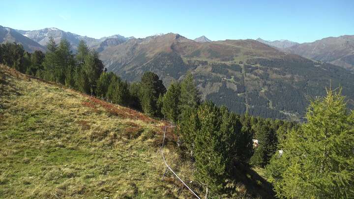 Bad Gastein Graukogel Upper Station snow cam captured at 29 September 2026 at 12:28 pm GMT+2