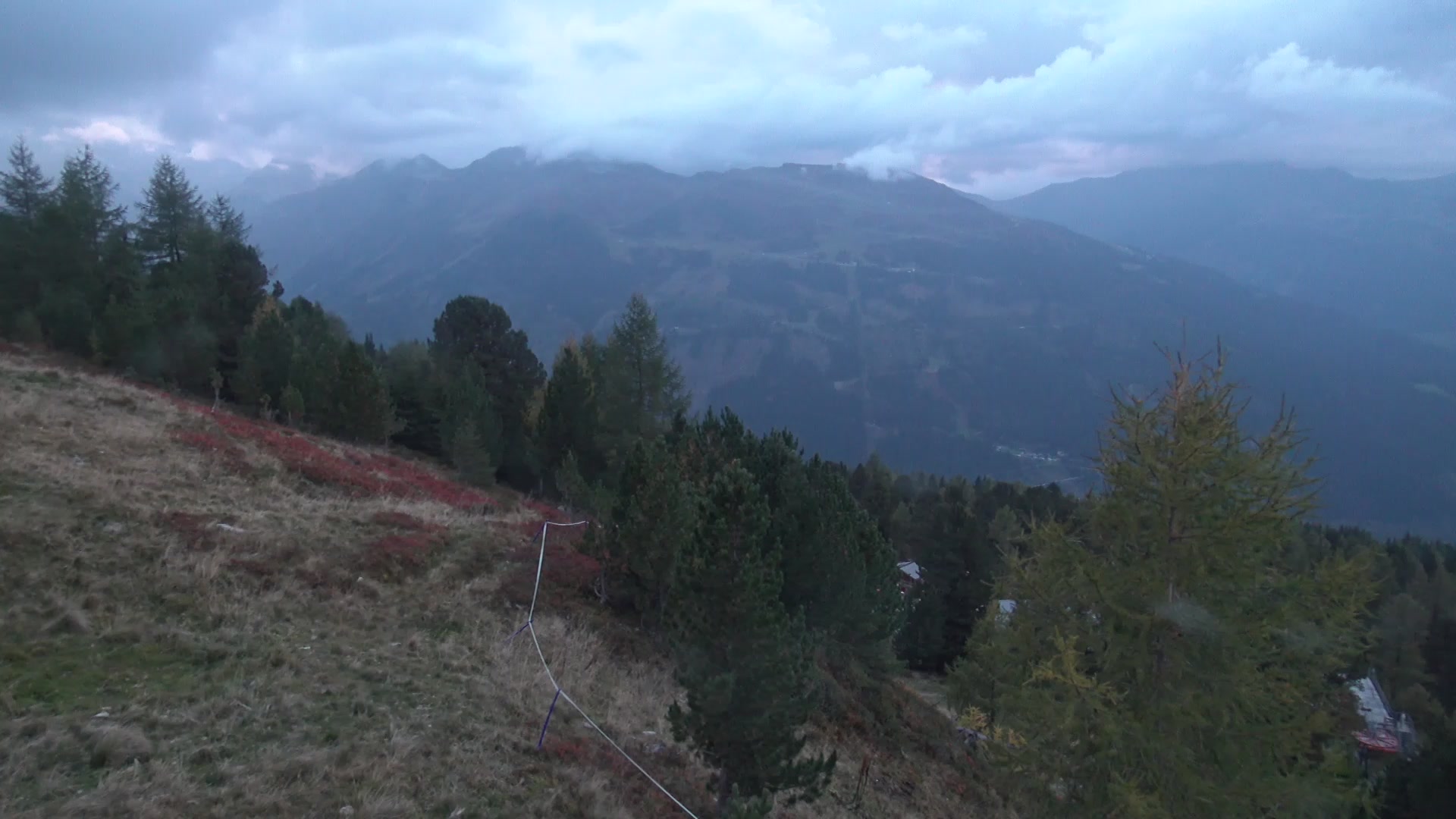 Bad Gastein Graukogel Upper Station snow cam captured at 5 October 2026 at 6:44 pm GMT+2