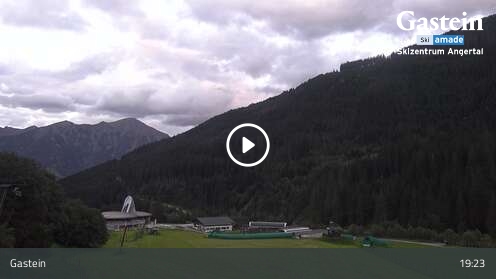 Bad Hofgastein Skizentrum Angertal snow cam captured at 12 September 2026 at 7:34 pm GMT+2