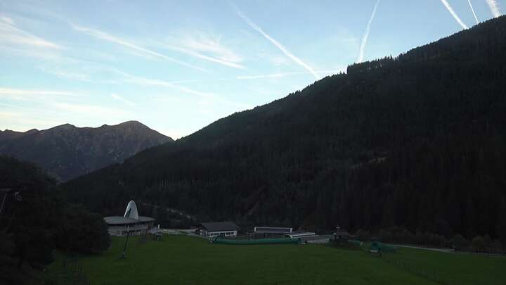 Bad Hofgastein Skizentrum Angertal snow cam captured at 23 September 2026 at 7:08 pm GMT+2