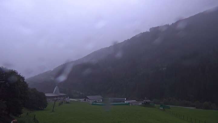 Bad Hofgastein Skizentrum Angertal snow cam captured at 24 September 2026 at 7:11 pm GMT+2