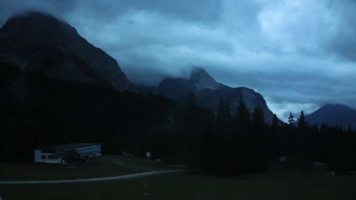 Ehrwald Ehrwalder Alm snow cam captured at 24 September 2026 at 7:33 pm GMT+2
