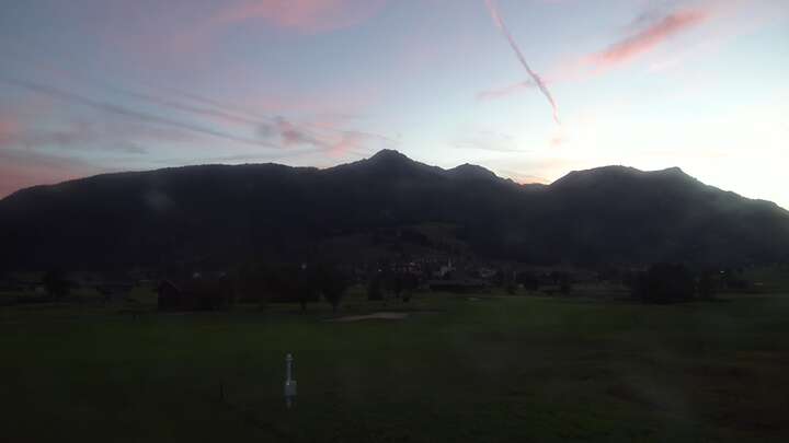 Ehrwald Tiroler Zugspitze Golf-Anlage snow cam captured at 19 September 2026 at 7:41 pm GMT+2