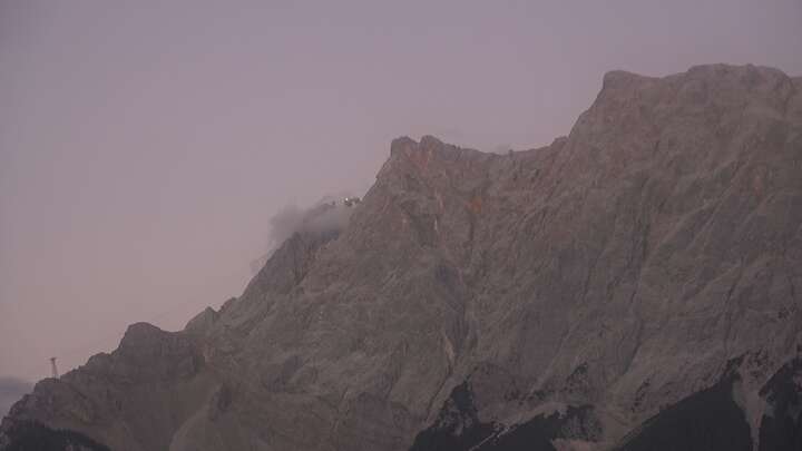Ehrwald Tiroler Zugspitze Golf-Anlage snow cam captured at 22 September 2026 at 7:35 pm GMT+2