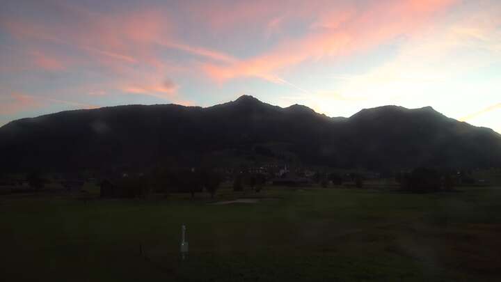 Ehrwald Tiroler Zugspitze Golf-Anlage snow cam captured at 23 September 2026 at 7:35 pm GMT+2
