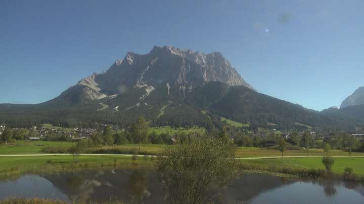 Ehrwald Tiroler Zugspitze Golf-Anlage snow cam captured at 29 September 2026 at 12:29 pm GMT+2