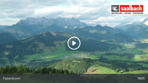 Fieberbrunn Lärchfilzkogel snow cam captured at 12 September 2026 at 6:15 pm GMT+2