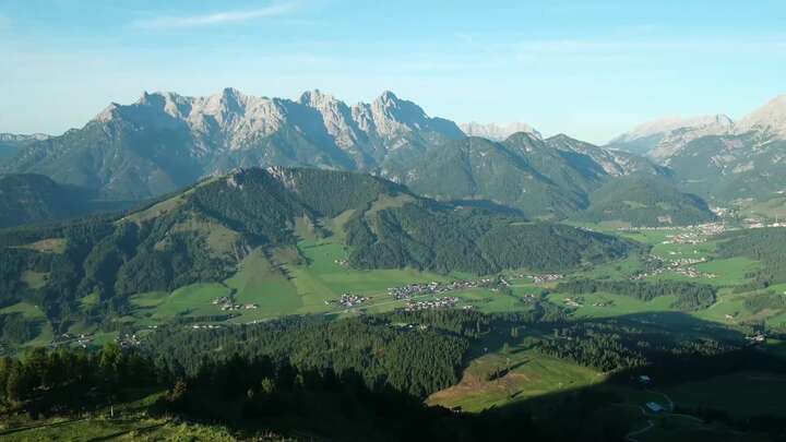 Fieberbrunn Lärchfilzkogel snow cam captured at 23 September 2026 at 6:15 pm GMT+2