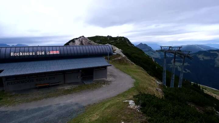 Fieberbrunn Reckmoos snow cam captured at 13 September 2026 at 6:54 pm GMT+2