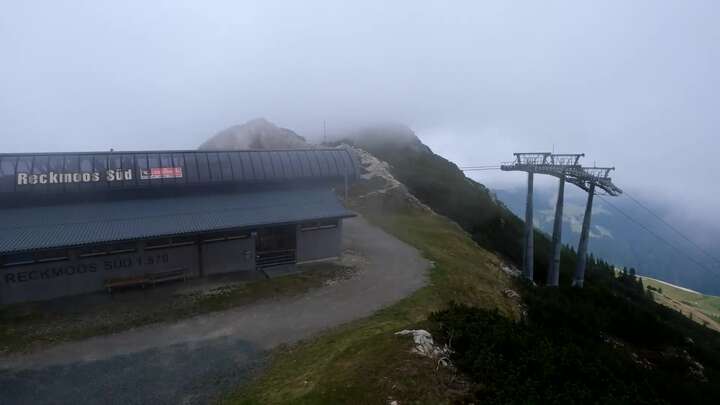 Fieberbrunn Reckmoos snow cam captured at 16 September 2026 at 6:04 pm GMT+2