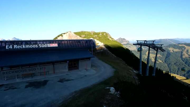 Fieberbrunn Reckmoos snow cam captured at 28 September 2026 at 5:59 pm GMT+2