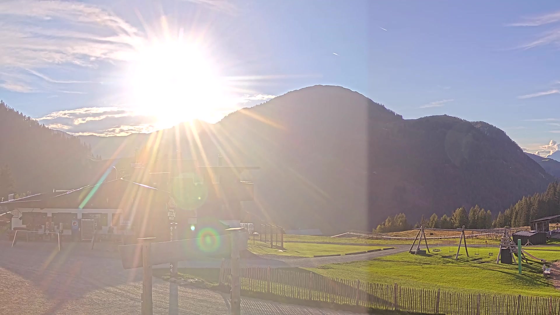 Fieberbrunn Mid Station Streuböden snow cam captured at 5 October 2026 at 5:50 pm GMT+2