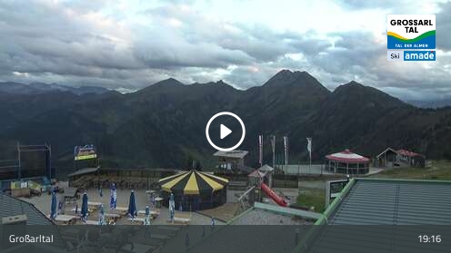 Großarl Kreuzkogel snow cam captured at 12 September 2026 at 7:35 pm GMT+2