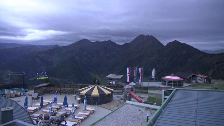 Großarl Kreuzkogel snow cam captured at 13 September 2026 at 7:43 pm GMT+2