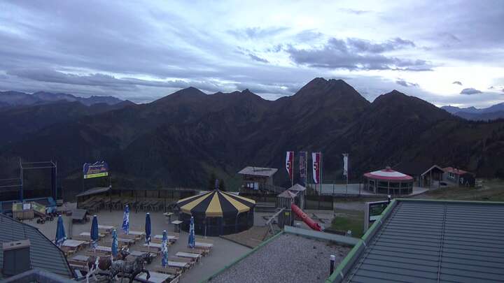 Großarl Kreuzkogel snow cam captured at 20 September 2026 at 7:21 pm GMT+2