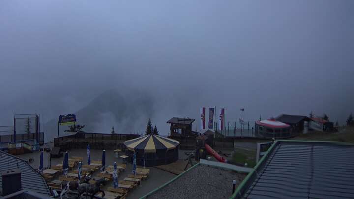 Großarl Kreuzkogel snow cam captured at 24 September 2026 at 7:02 pm GMT+2