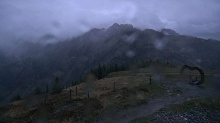 Großarl Upper Station Kieserl snow cam captured at 18 September 2026 at 7:41 pm GMT+2