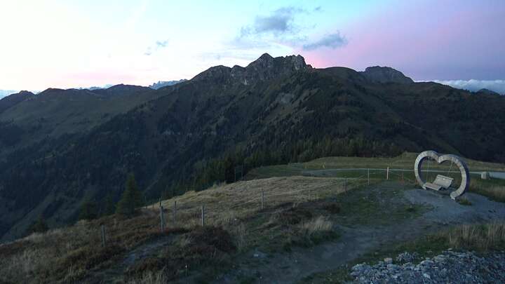 Großarl Upper Station Kieserl snow cam captured at 21 September 2026 at 7:21 pm GMT+2