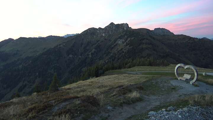 Großarl Upper Station Kieserl snow cam captured at 23 September 2026 at 7:25 pm GMT+2