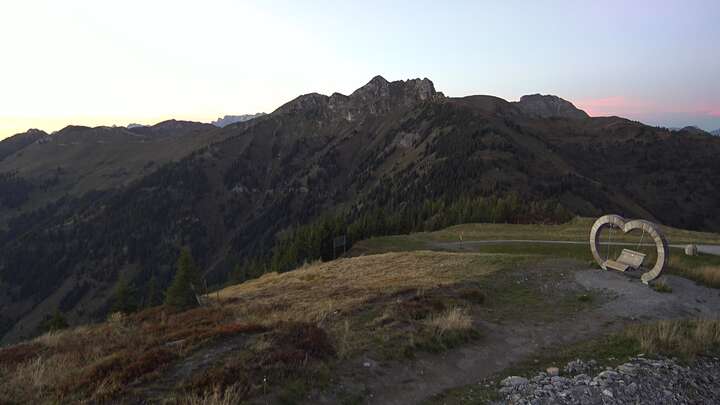 Großarl Upper Station Kieserl snow cam captured at 26 September 2026 at 7:18 pm GMT+2