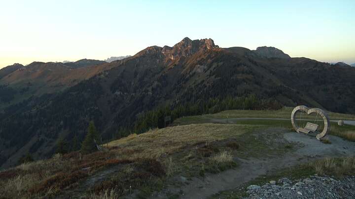 Großarl Upper Station Kieserl snow cam captured at 28 September 2026 at 6:58 pm GMT+2